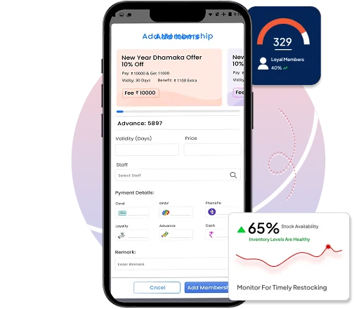 Manage Inventory at salons and spas