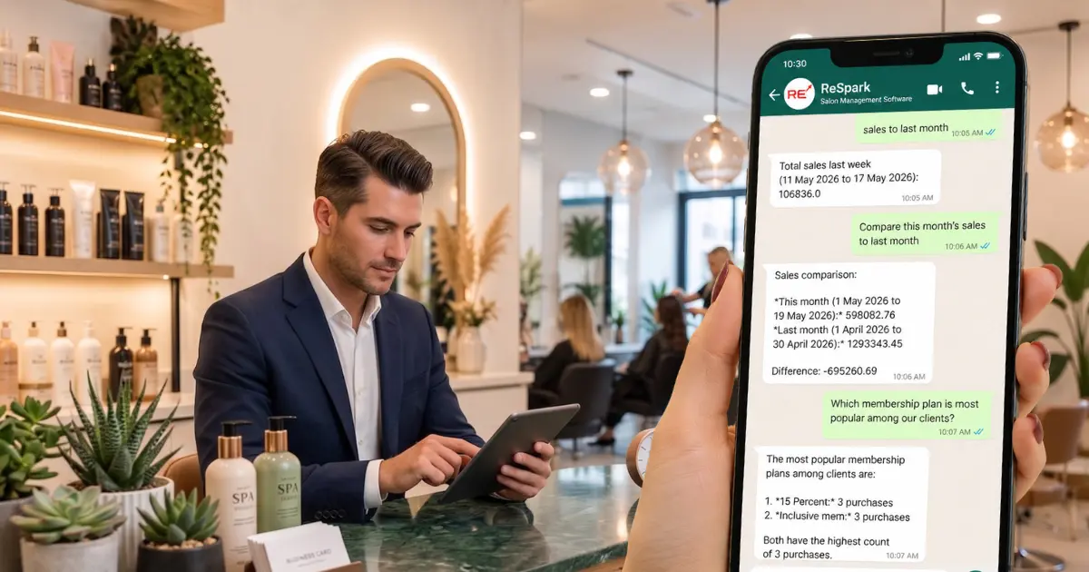 ReSpark Owners Chatbot Ai assitant for Salon owners